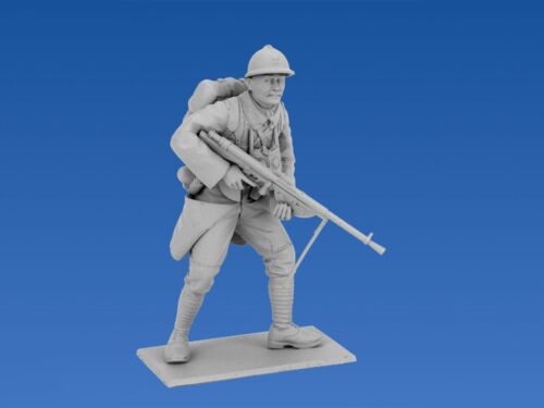 Scale model kit 1/35 ICM 35691 French Infantry 1916 WWI, 4 figures Plastic Model - Picture 5 of 12