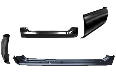 3 Door Chevy Silverado 99-00 Rocker Panels And Cab Corners 4 Piece Kit 