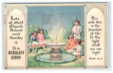 1936 Rally Day Special Sunday Church School Norwich CT Connecticut