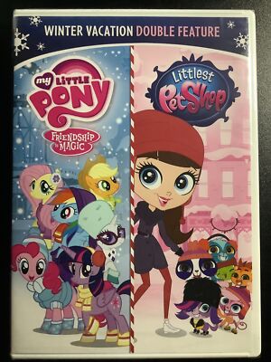 My Little Pony Friendship Is Magic Littlest Pet Shop: Winter Vacation DVD  2015 826663160734|