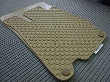 $$$ Gummimatten für Mercedes Benz SLK R170 + BEIGE + Gummi - Fußmatten + NEU $$$