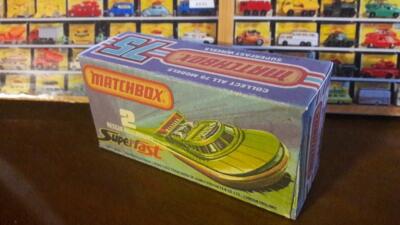        Matchbox Nr. 2 Hovercraft- Box Matt 280g n guten Druck & Verarbei.  