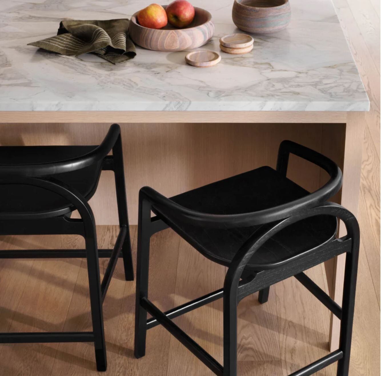 The Citizenry Handcrafted Meru Counter Stool - Mindi Black