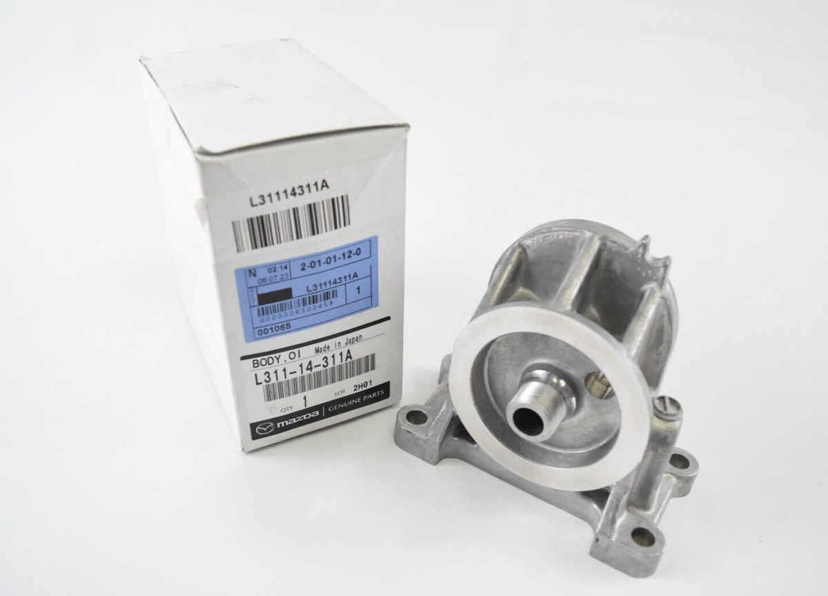 Genuine Mazda 3 5 CX-7 2.5L Engine Oil Filter Housing Assembly