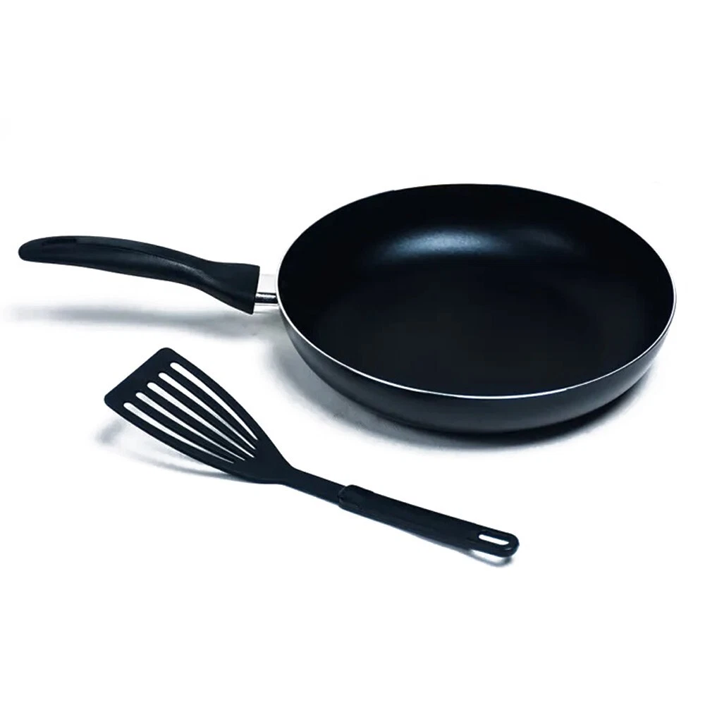 Non Stick Fry Pan Aluminum 18CM with Free Spatula Tawa Scratch Resistant