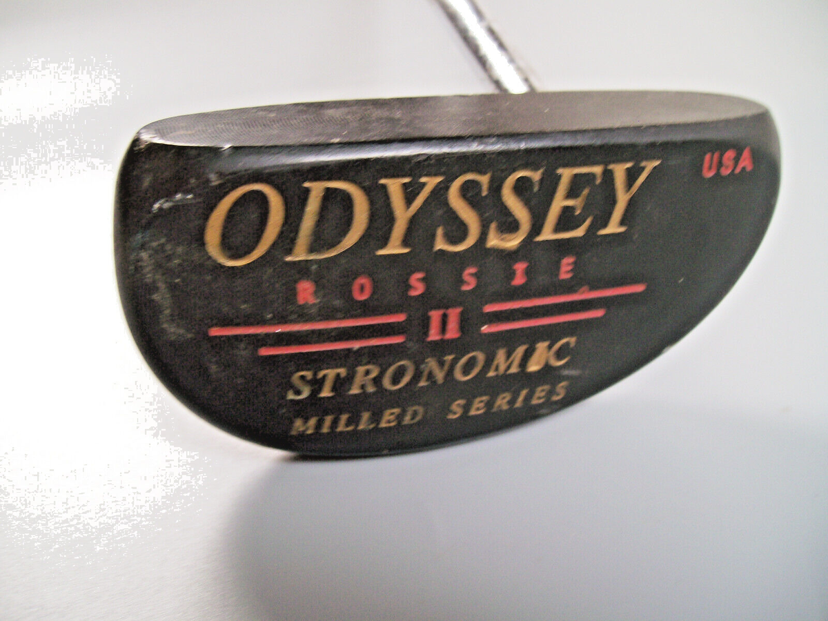 Putter Odyssey Rossie II – Maillet Noir, Série Fraisée Astronomique, 34,5 Pouces, Droitier