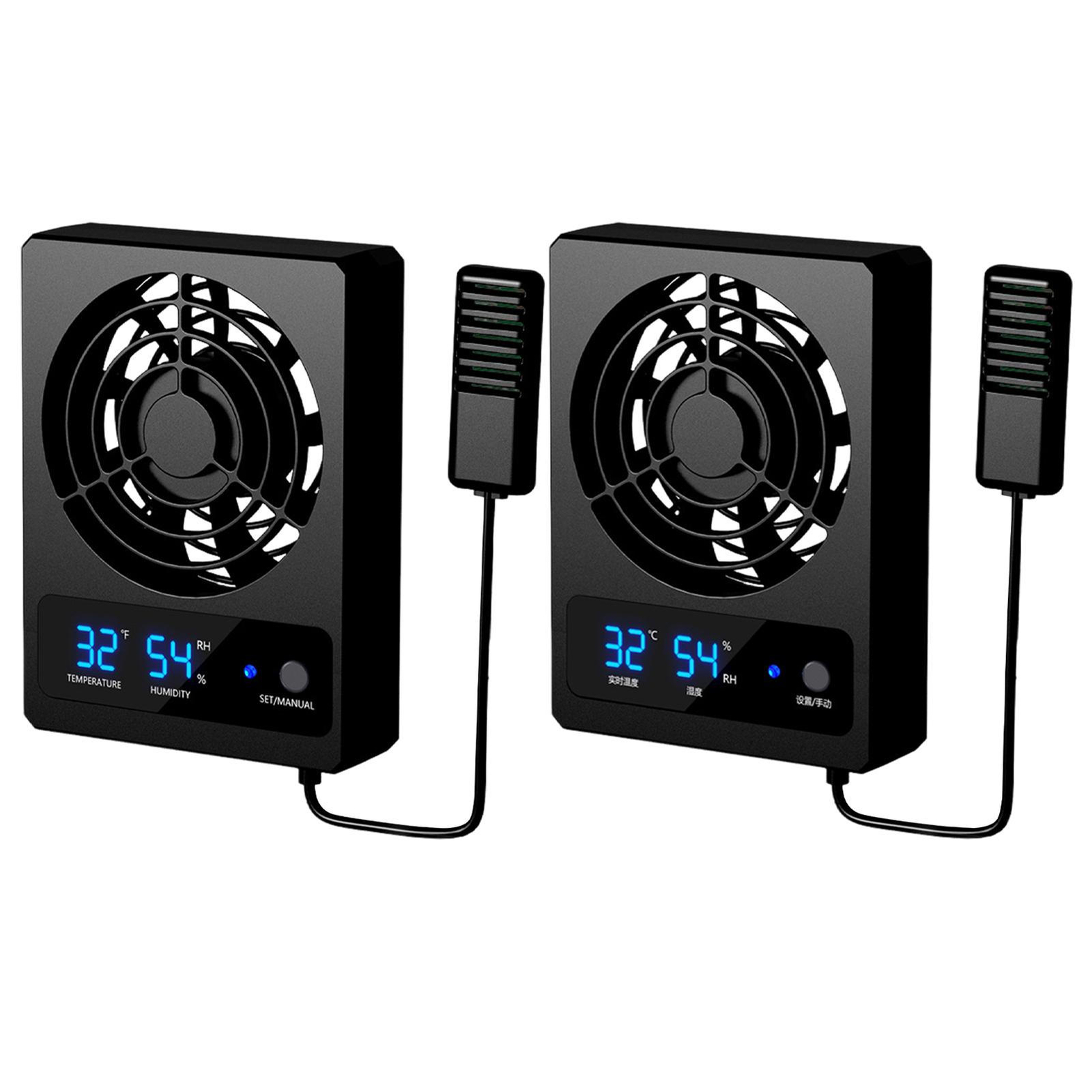 Ventilation Fan for Reptile Enclosure Smart Cooling Fan for Reptile Tank