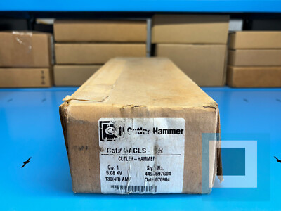 NEW - Cutler-Hammer 5ACLS-4R 5.08kV 130(4R) AMP High Voltage Fuse