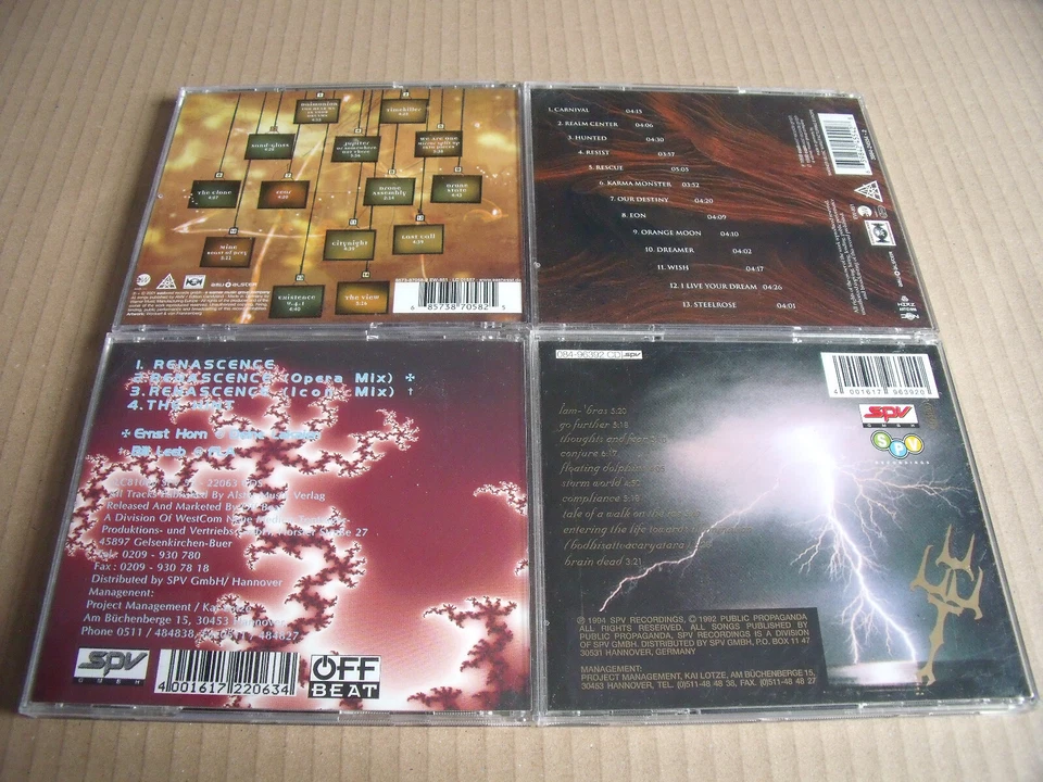 4 x Project Pitchfork - Lambras + Renascence + Eon : Eon + Daimonion - Bild 3 von 3