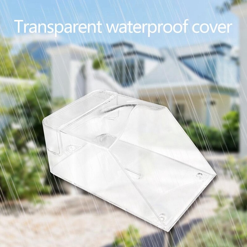 Transparent Plastic Cover for Door Bell Chime Button L8O58403 eBay