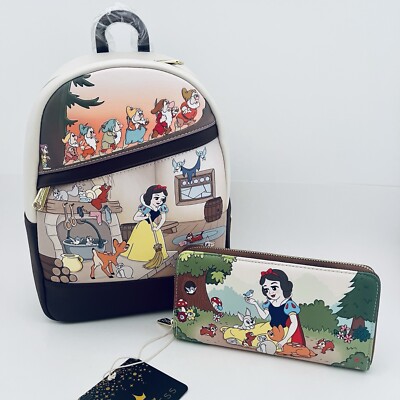Loungefly Exclusive - Snow White Window Scene Mini Backpack 100048-1.jpg main image 4