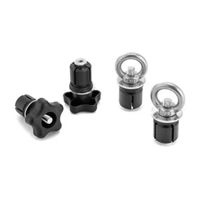 For Polaris RZR Sportsman Upgrade 4PACK Knob & Ring Lock Ride Tie Down Anchors