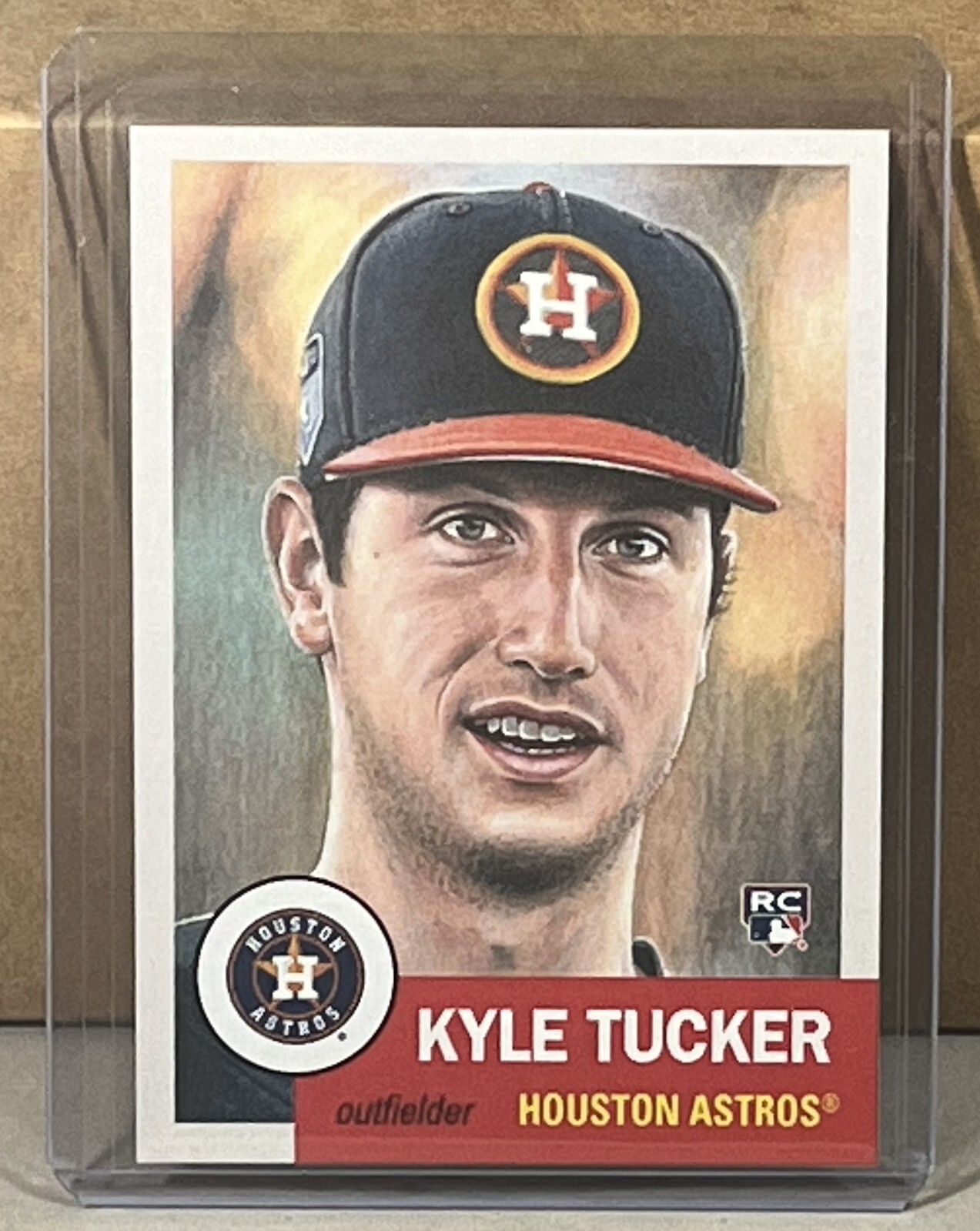 2019 TOPPS LIVING SET #152 KYLE TUCKER HOUSTON ASTROS ROOKIE Print Run 3853