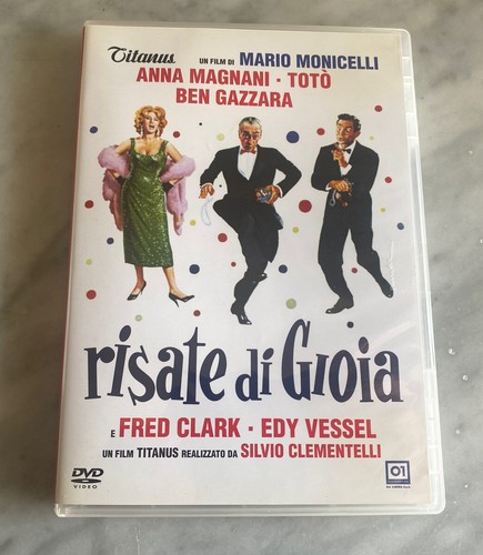 Photobuste Totò – “Risate Di Gioia” – Avec Monicelli, Gazzara, Magnani – Italie – F394