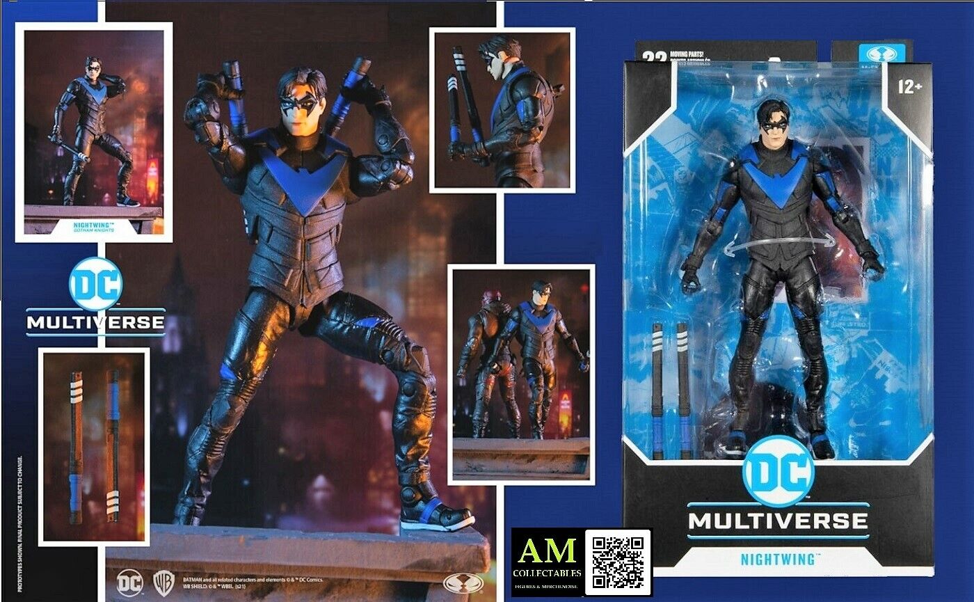 McFarlane Toys DC Multiverse Gotham Knights Nightwing - 7 in Collectible  Figure 