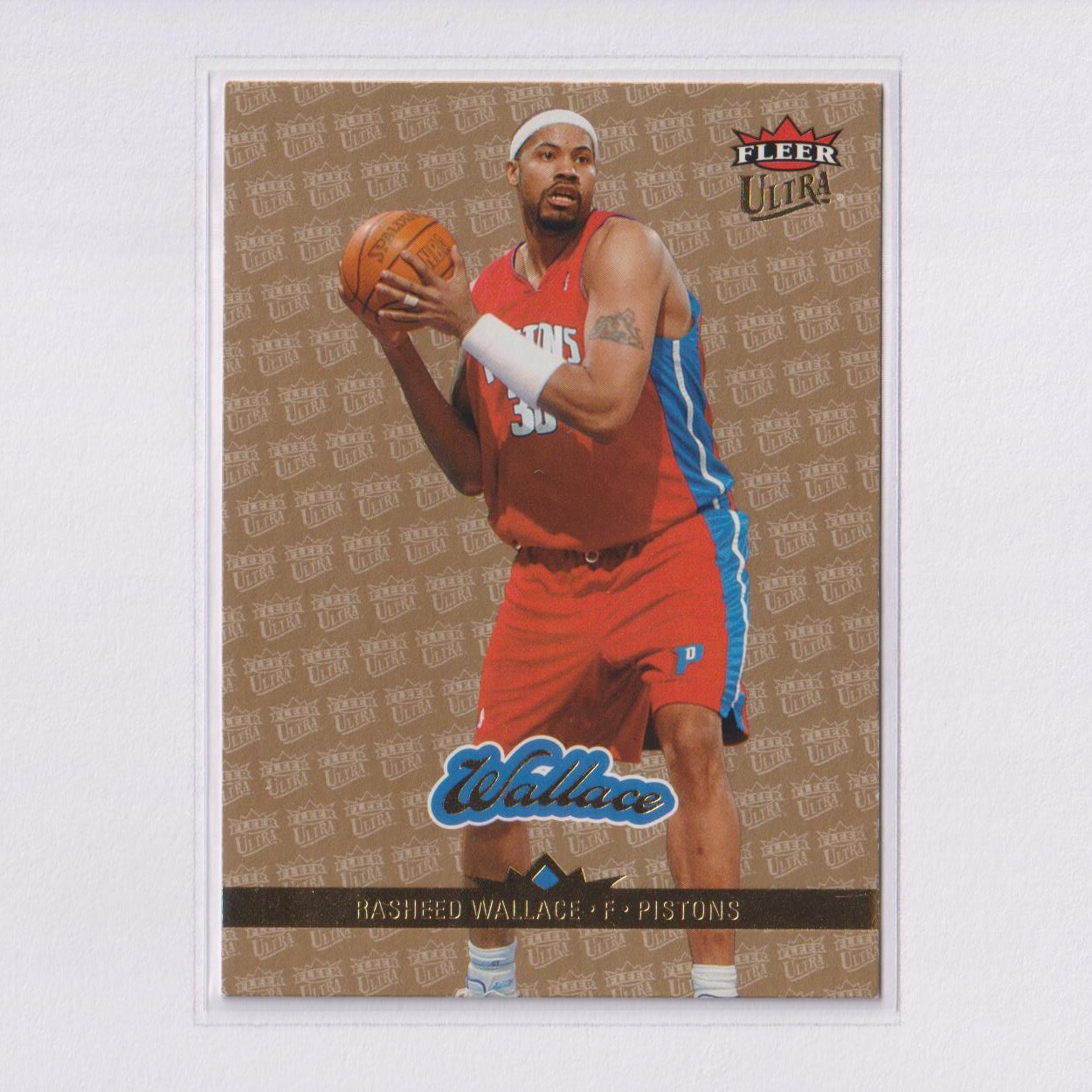 2006-07 Fleer Ultra Gold Medallion #46 Rasheed Wallace