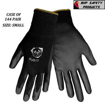 GLOBAL GLOVE PUG17-S POLYURETHANE PU COATED WORK GLOVES SIZE SMALL (144 PAIR)