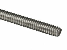 M16 THREADED ROD BAR ZINC PLATED STUDDING FULLY THREADED MILD STEEL (VALUE PACK)