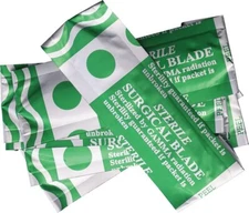 Marbles Six Replacement/Spare Blades For the MR365 Folding Knife Surgical Steel