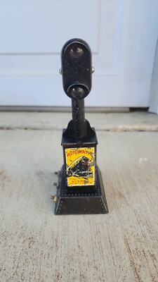 Vintage Louis Marx O Gauge Railroad Automatic Train Signal