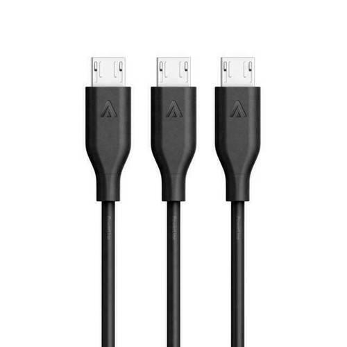 Wyze V3 Solar Panel Uogw 3-Pack L-Shaped Micro-USB Cables