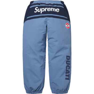 Supreme Ducati Track Pants Blue Size Medium CONFIRMED ORDER Supreme Ducati Track Pants Blue Size Medium CONFIRMED ORDER