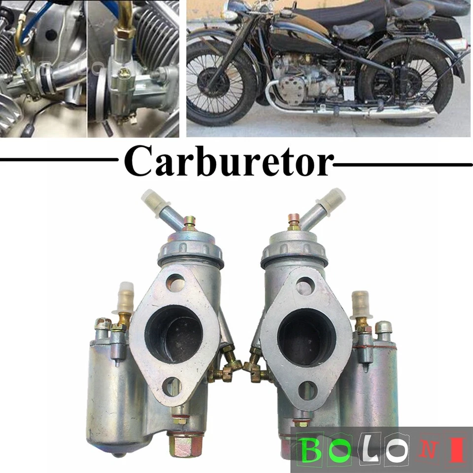 Carburador de motocicleta Ural PZ28 carburador carburador para BMW R50 R60 R12 R71 R69S M72 Foto 2 de 4