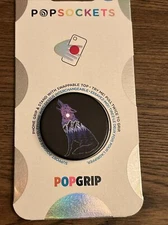 PopSockets Phone Grip Stand - Howl You Doin Swap Top PopGrip Howling Wolf Moon