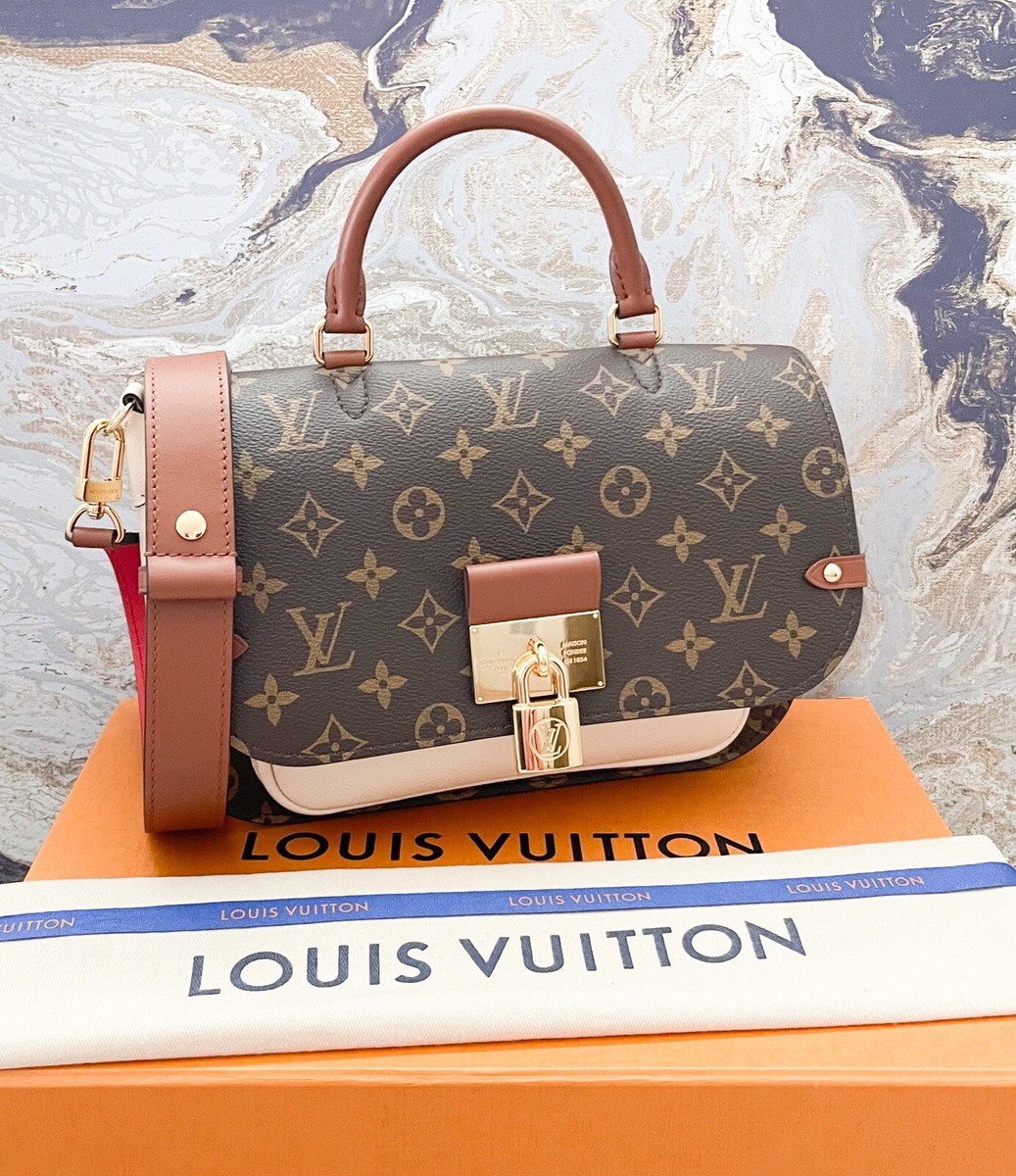 Louis Vuitton Monogram Vaugirard Creme Shoulder Strap Crossbody