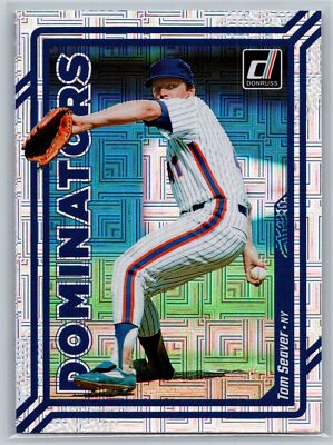 2023 Donruss #D12 Tom Seaver Dominators Vector