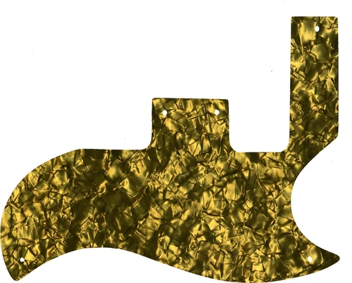 WD Custom Pickguard For Gibson 1961-1970 SG Special #28GD Gold Pearl/Black/Wh...