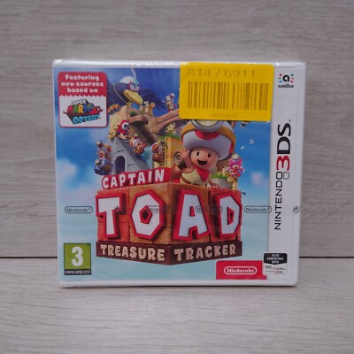 Captain Toad Treasure Tracker Nintendo 3DS 2DS Spiel NEU & FACTORY SEALED UKV