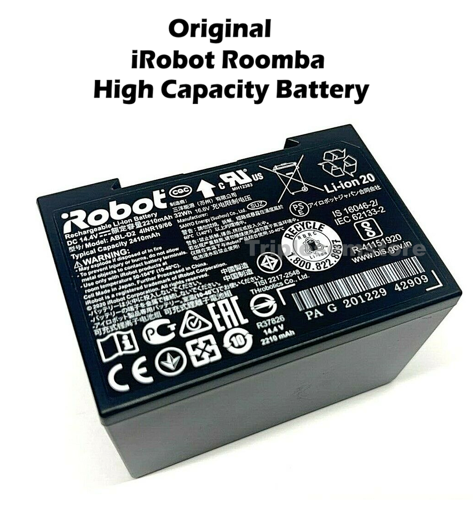 New OEM iRobot Roomba i8 & i8+ High-Capacity 2410mAh Lithium Battery ABL-D2  