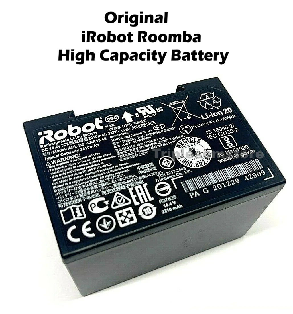 New OEM iRobot Roomba i8 i8+ High Capacity Lithium Ion Battery