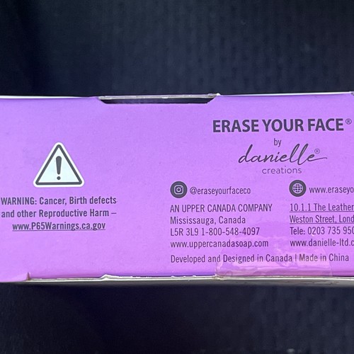 2pk Erase Your Face Reusable Makeup Removing Cloths - NEW Danielle Creations - Picture 7 of 11