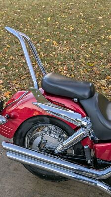 22'' TALL BACKREST SISSY BAR  FOR HONDA VTX 1300 1800 R S  1300R 1800S RETRO