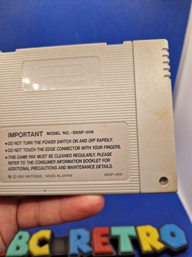 Lethal Enforcers - Nintendo SNES Game Cart Konami UK PAL Sent Tracked Delivery - Bild 7 von 8