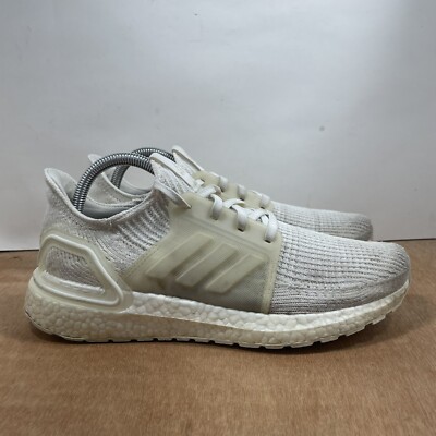 Adidas UltraBoost 19 Women Size G54015 White Running Shoes Sneakers 