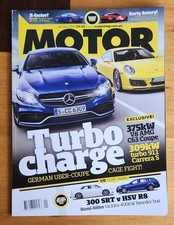 Motor 2016 AMG C63 v Porsche 911 Chrysler 300 SRT v HSV R8 Clubsport BMW M135i