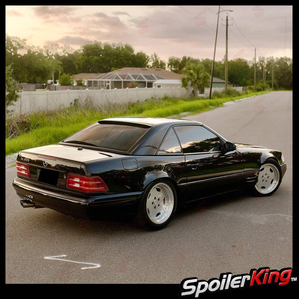 Alerón de techo de ventana trasera para Mercedes Benz Clase SL R129 SpoilerKing 284R Foto 3 de 4