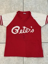RARE Pete Rose Restaurant Original Autographed 1970’s Waitress Jersey cincinnati