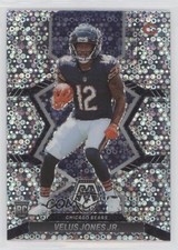 2022 Panini Mosaic Rookies No Huddle Silver Prizm Velus Jones Jr #337 03rx