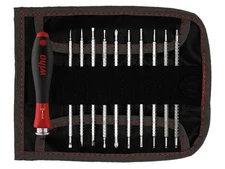 Wiha SYSTEM 4 SoftFinish Interchangeable Screwdriver Set, 12 Piece WHA27820