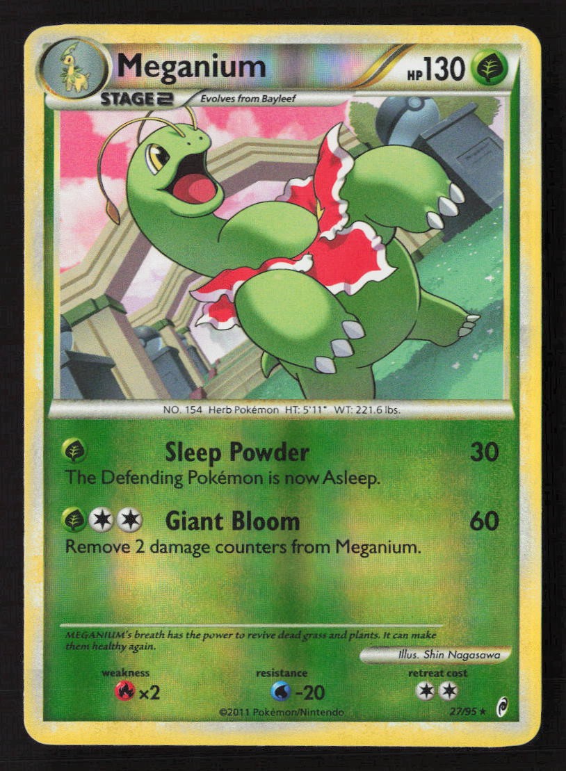 Meganium Rare Call of Legends 27/95 NM