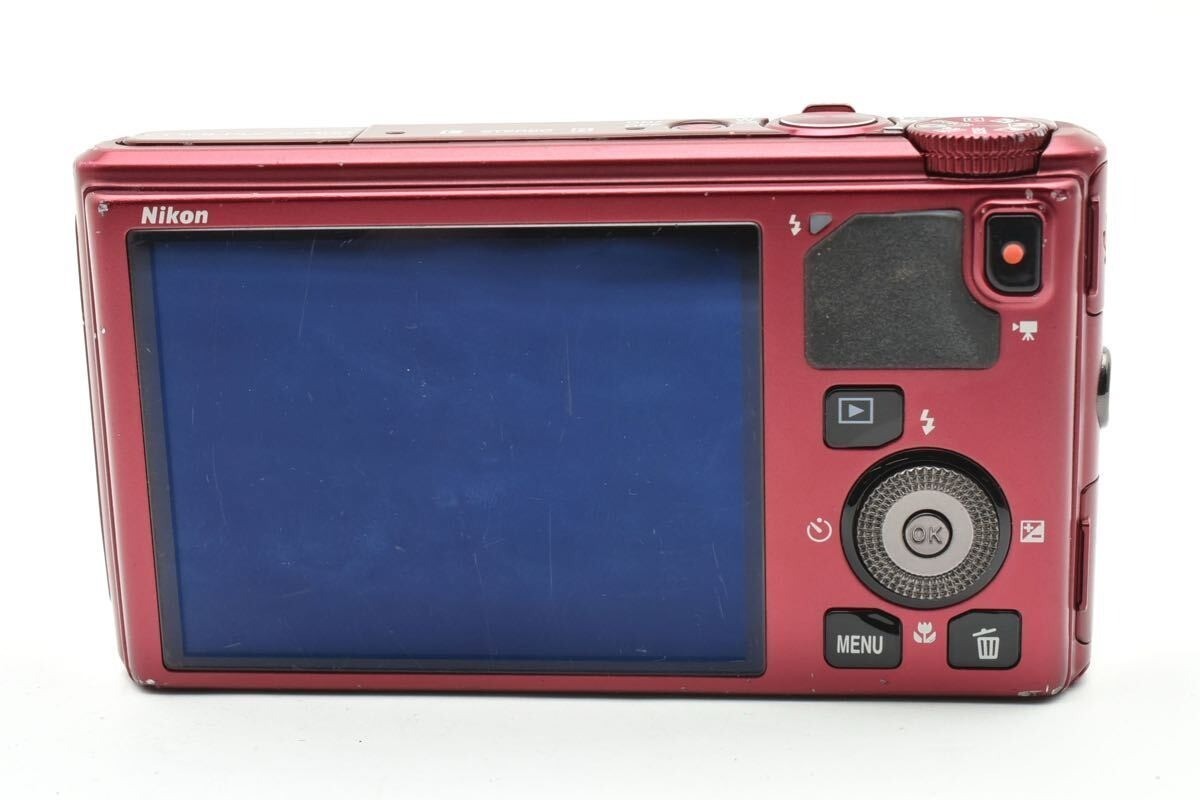 Nikon COOLPIX S9400 Red Digital Camera 18.1 MP 18x Optical Zoom