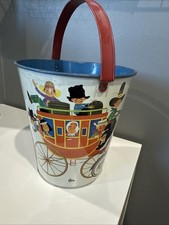 Very Rare Large Vintage 1970s Chein 10.5 Sand Pail - Great Condition