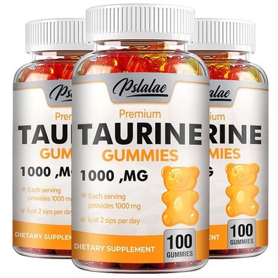 Taurin-Gummibärchen   Gegen Gehirnalterung, Sehkraft, Augen und Herzgesundheit