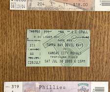 7/30/2005 Rays v Royals Jonny Gomes 3 HR Game Three Homeruns