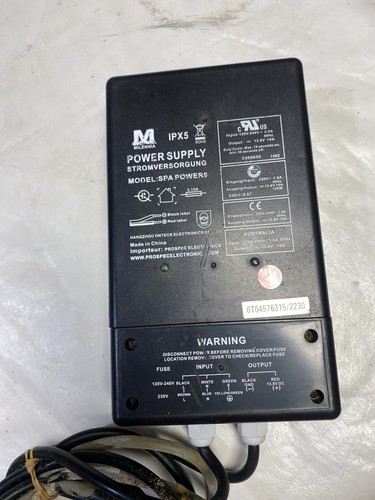 SPA Power Supply, Milennia, Outdoor, IPX5, 120v/2.5A 60Hz, Model Spa Power 9 - Picture 6 of 15