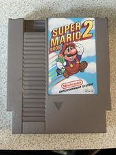 Super Mario Bros 2 Nintendo NES 1988 Authentic Cart Only Fast Ship